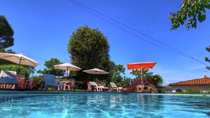 Outdoor pool - Attractively Furnished Apartment on a Large Estate in the Chianti Region (Bucine)