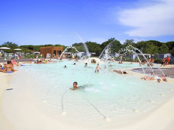 Chalet | Pool | Outdoor pool - Nice Chalet in Pine Forest near Adriatic Sea (Cesenatico)