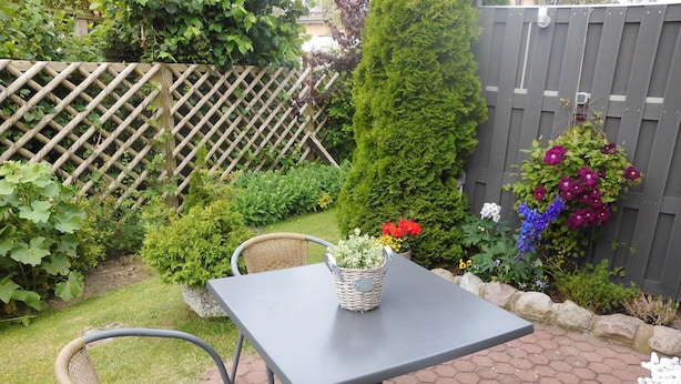 Balcony - Cozy Apartment in Niehagen Germany With Terrace (Ostseebad Ahrenshoop)