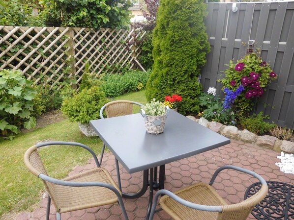 Balcony - Cozy Apartment in Niehagen Germany With Terrace (Ostseebad Ahrenshoop)