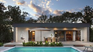 Outdoor pool - Modern Villa in Juricani With Swimming Pool (Umag)