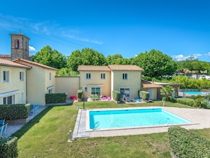 Outdoor pool - Secluded Holiday Home in Gagnières With Swimming Pool (Gagnieres)