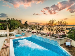 Villa | Pool | Indoor pool, outdoor pool - Magnificent Villa in Supetar With Swimming Pool (Supetar)