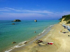 Apartment | View from property - Villa in Paleokastrites with Swimming Pool near Beaches (Corfu)