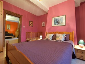 2 bedrooms, individually furnished, bed sheets