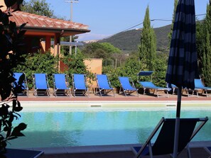 Outdoor pool - Nice Apartment With a Terrace, Near the Sea (Scarlino)