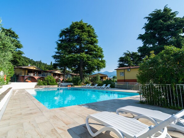 House | Pool | Outdoor pool - Holiday Home in Manerba del Garda Near Lake (Manerba del Garda)