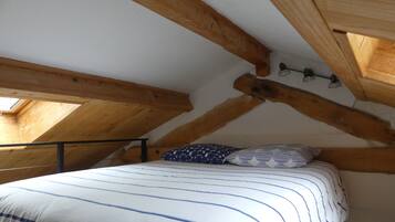 2 bedrooms, iron/ironing board, travel crib, WiFi