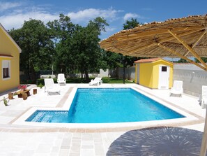 Ferienhaus | Pool | Innenpool, Außenpool