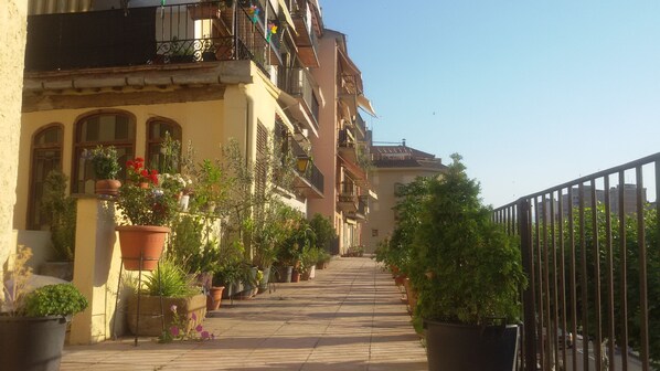 Enceinte de l’hébergement