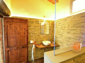 Ferienhaus | Badezimmer | Dusche
