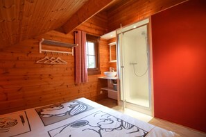 Chalet | Bathroom - Chalet in Ardennes With Sauna & Garden (Waimes)