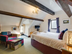 Apartment | 2 bedrooms, bed sheets - Plush Apartment in Grasmere District near Grasmere Lake (Ambleside)