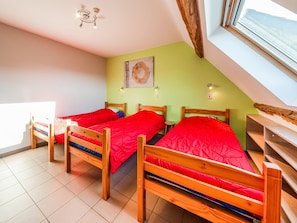 Chaumière | 6 chambres, ameublement unique, literie fournie