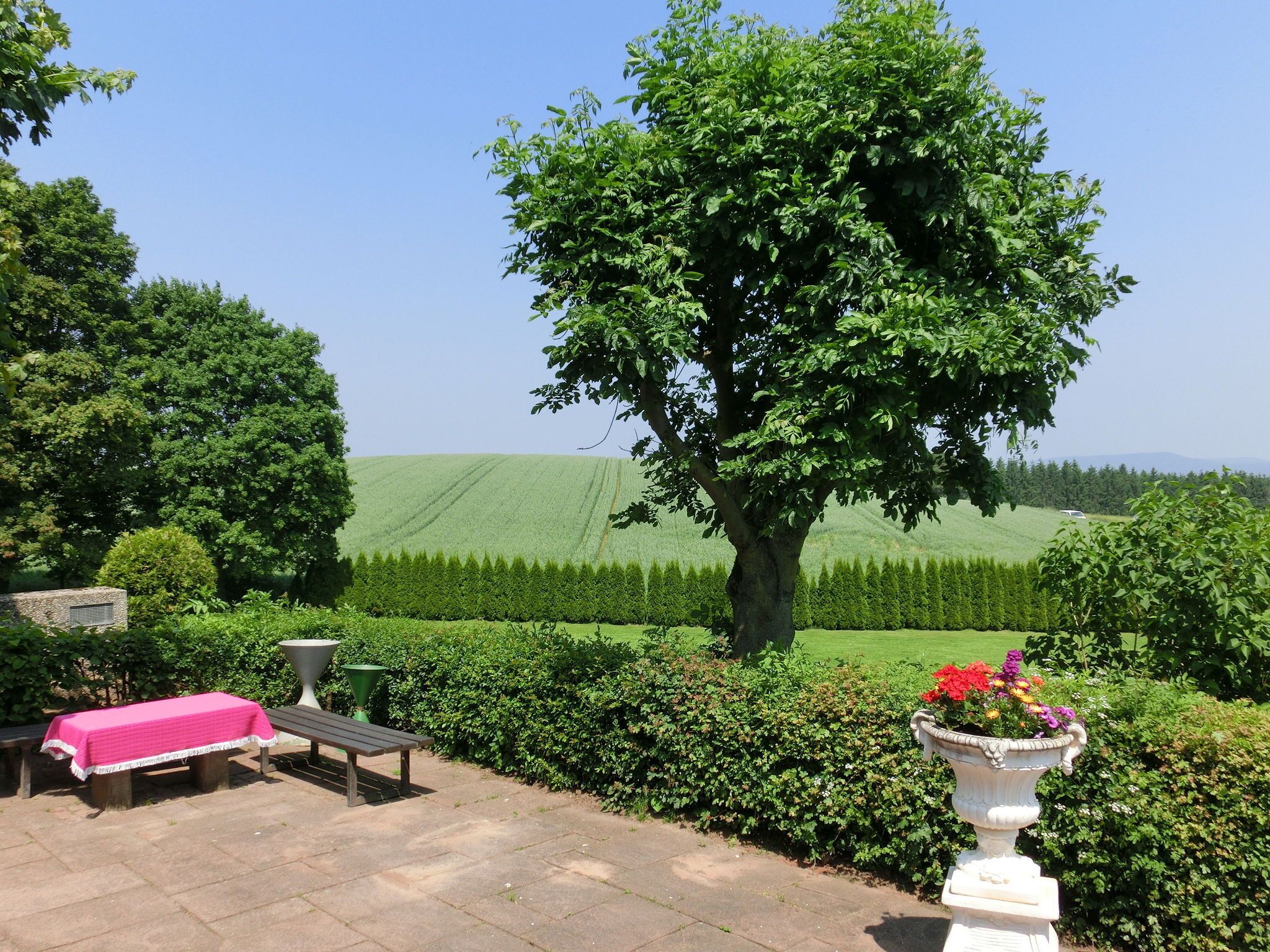 Ferienhaus | Balkon
