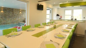 Dining - Lavish Villa in Malmedy with Heated Pool, Hot Tub, Infrared Sauna (Malmedy)