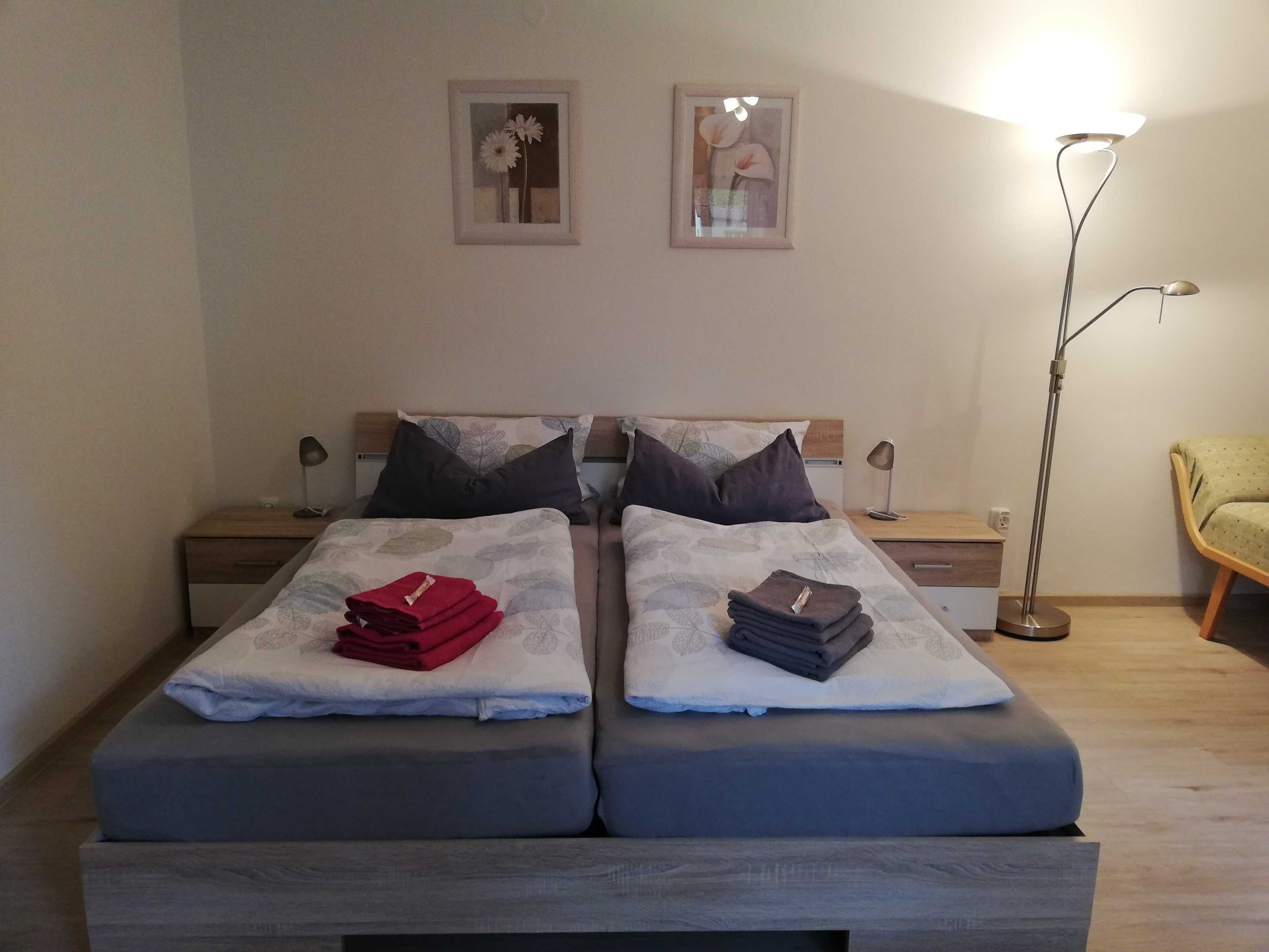 2 bedrooms, travel crib, WiFi, bed sheets