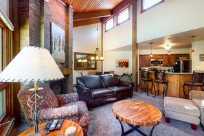 TV, fireplace, DVD player