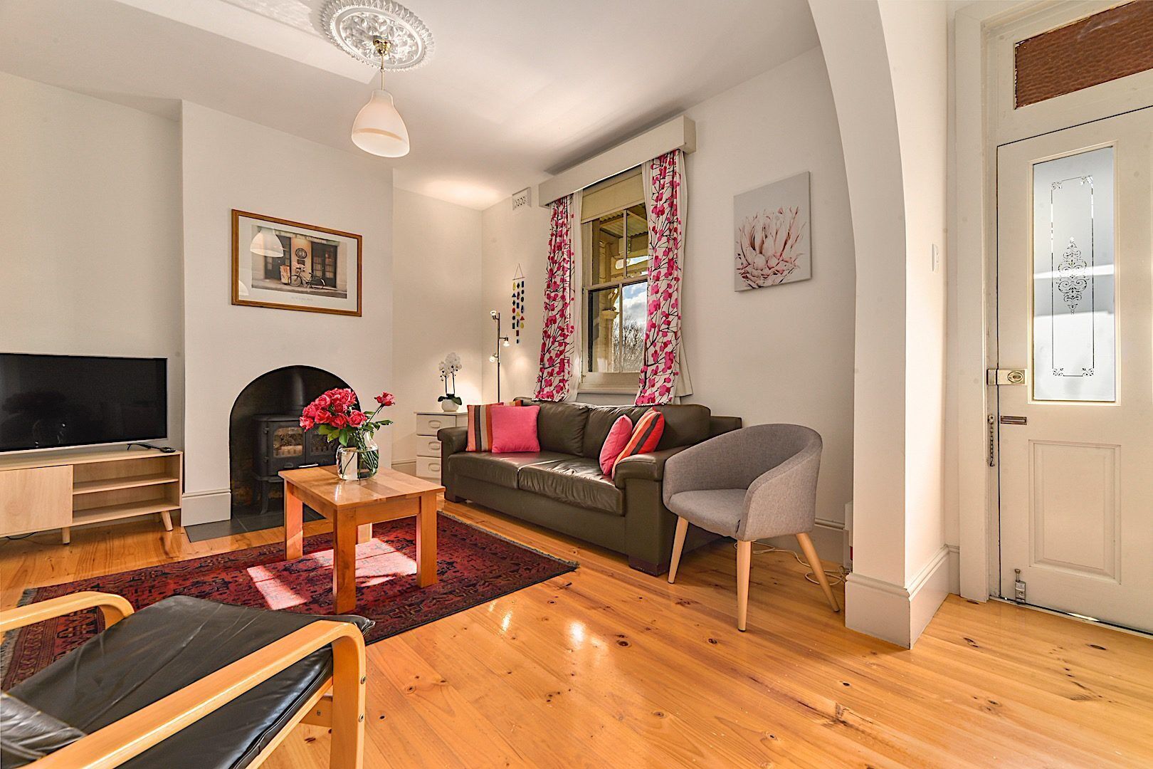 What's behind the blue door?