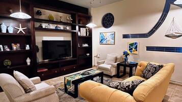 Smart TV, video games, stereo