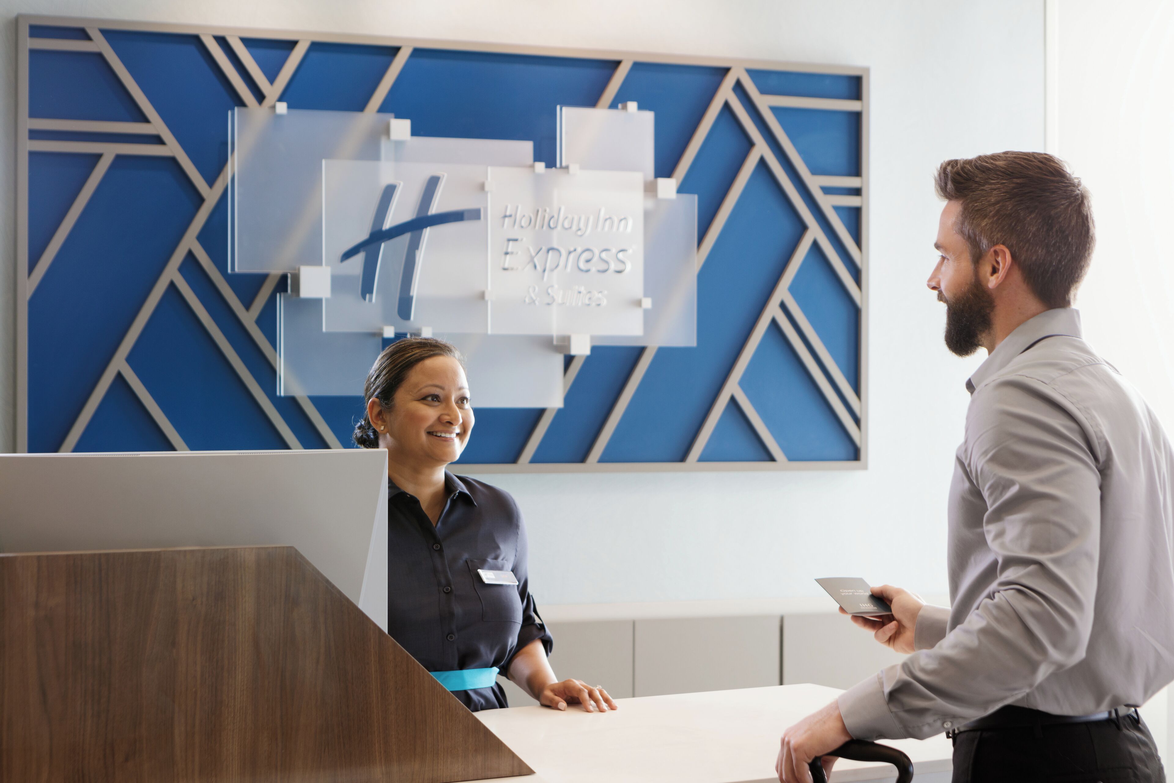 check-in/check-out kiosk