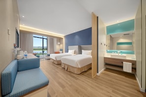 Habitación estándar, 2 camas individuales, vista al río