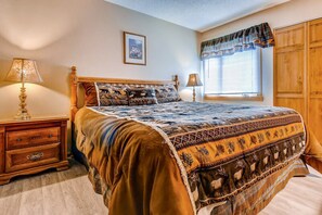 1 bedroom, iron/ironing board, Internet, bed sheets