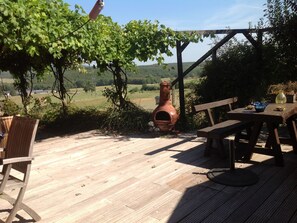 Ferienhaus | Balkon