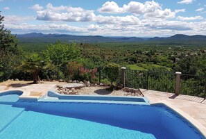 Villa | View from property - Courry Views: Pool & Nature (Courry)