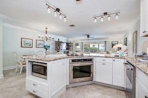 House, 3 Bedrooms | Private kitchen | Microwave, coffee/tea maker - Dunes Of Boca 02 3 Bedroom Townhouse by Redawning (Boca Grande)