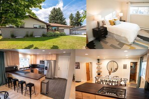 3 bedrooms, premium bedding, iron/ironing board, free WiFi - CLEAN, easy checkout. Close to downtown Bozeman, hiking, skiing, and MSU. (Bozeman)