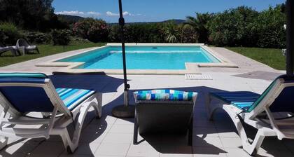 A Villa With a Large Garden, Beautiful View, air Conditioning and Private Pool