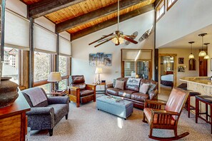 TV, fireplace, DVD player