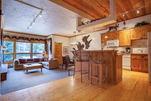 TV, fireplace, DVD player, books