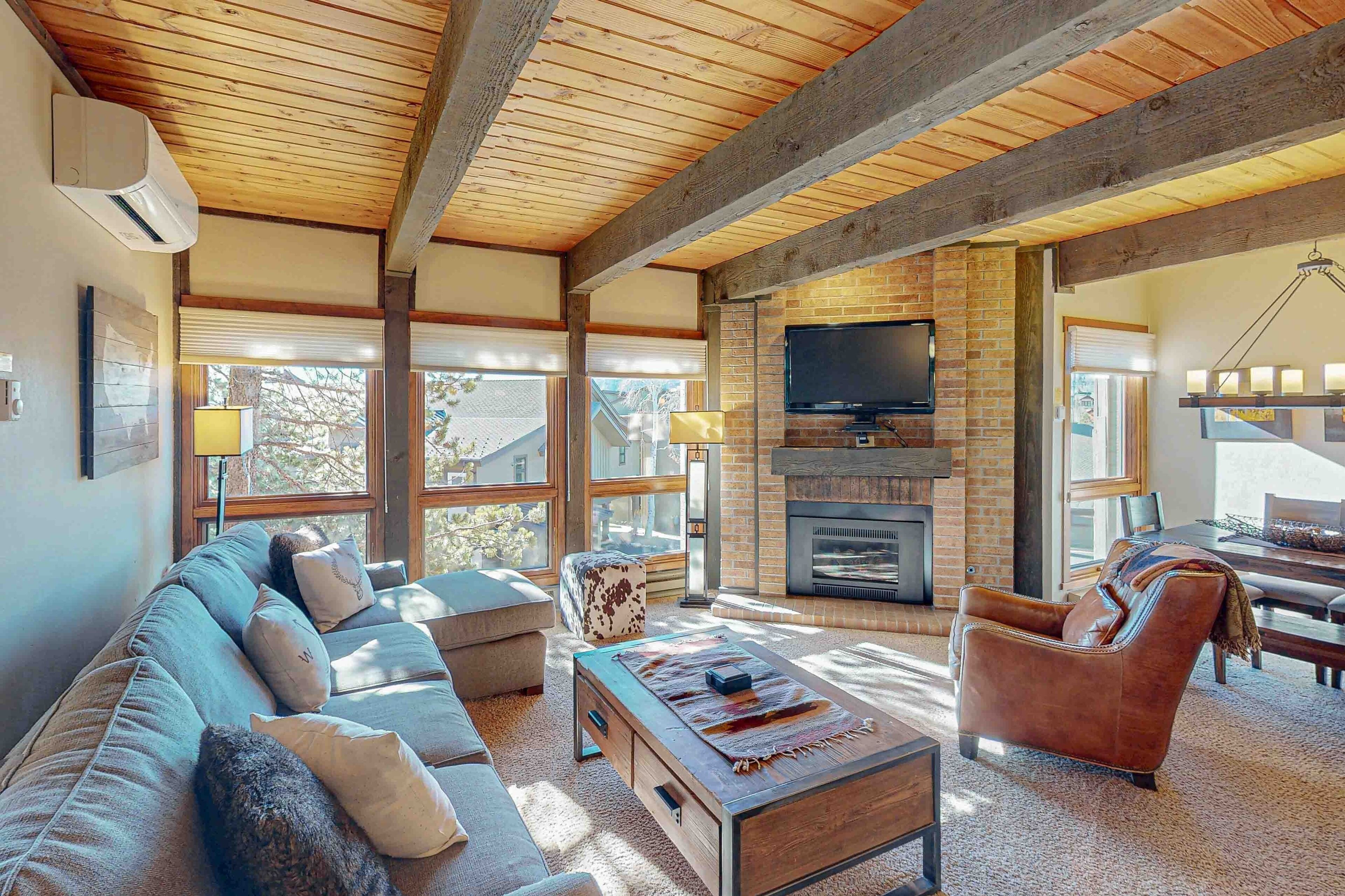 تلفزيون، مدفأة