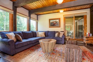 TV, fireplace, DVD player