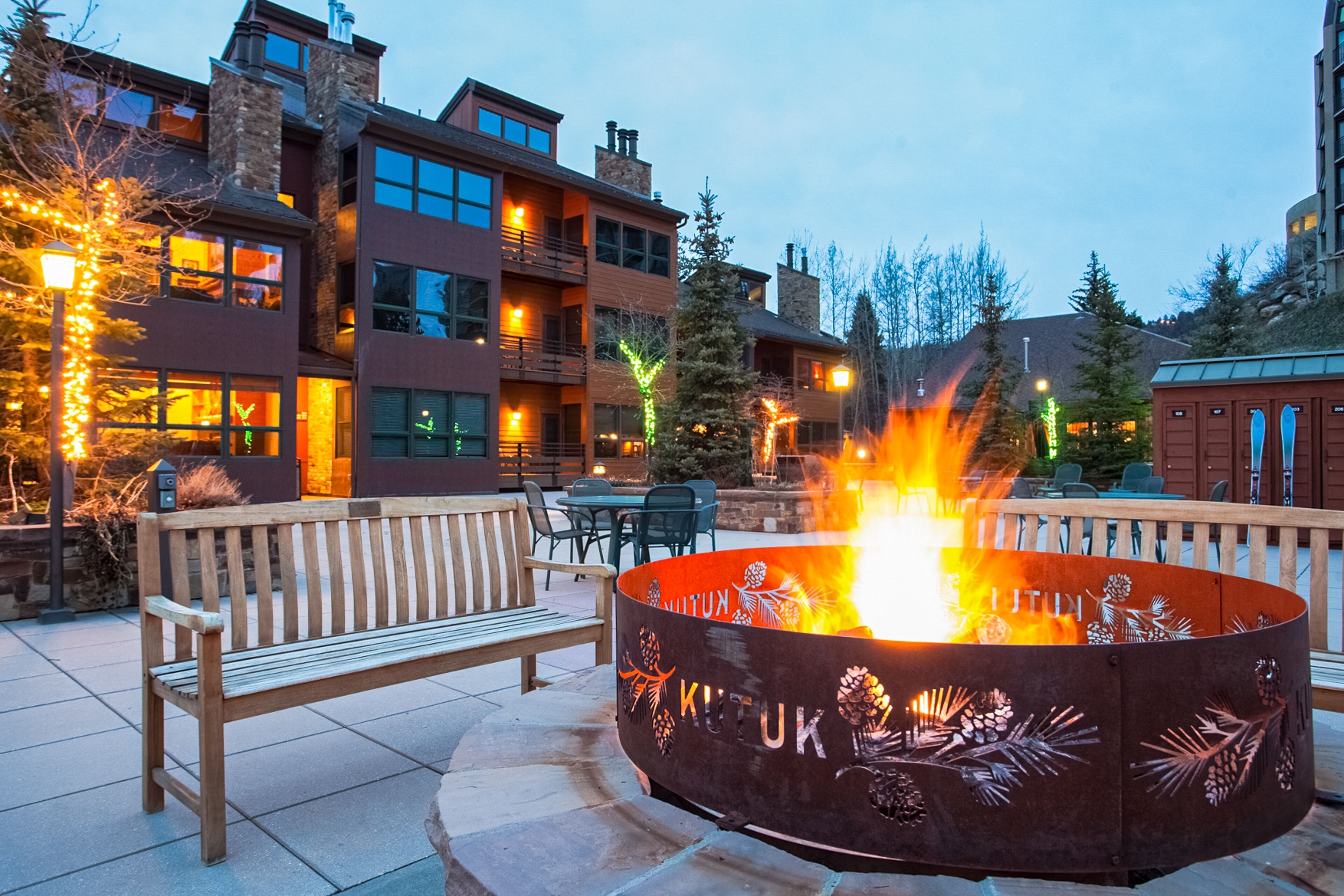 Enceinte de l’hébergement