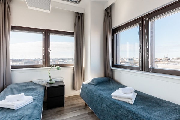 Corner Room, Panoramic Sea View, Shared Bathroom | Desk, soundproofing, free WiFi, bed sheets