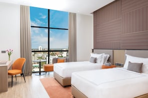 Premier Twin | In-room safe, desk, blackout drapes, soundproofing - Capri by Fraser, Phnom Penh (Phnom Penh)