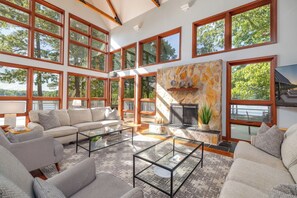 DVD player, table football, stereo