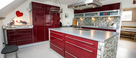 Frigorífic, microones, forn i placa de cuina