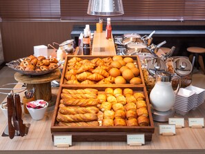 Desayuno estilo bufé