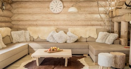 New loghome with cozy atmospehere