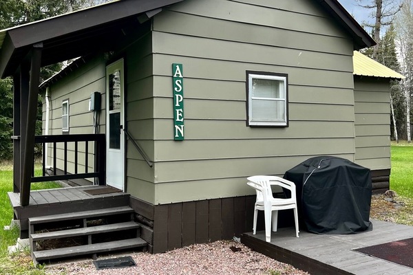 Front of cabin