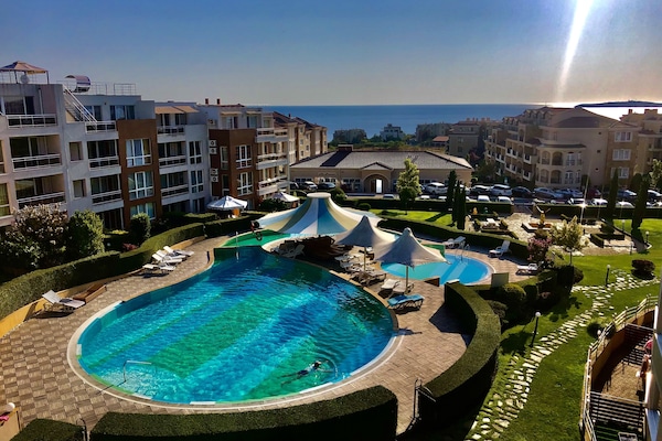 View from the terrace of the apartment
