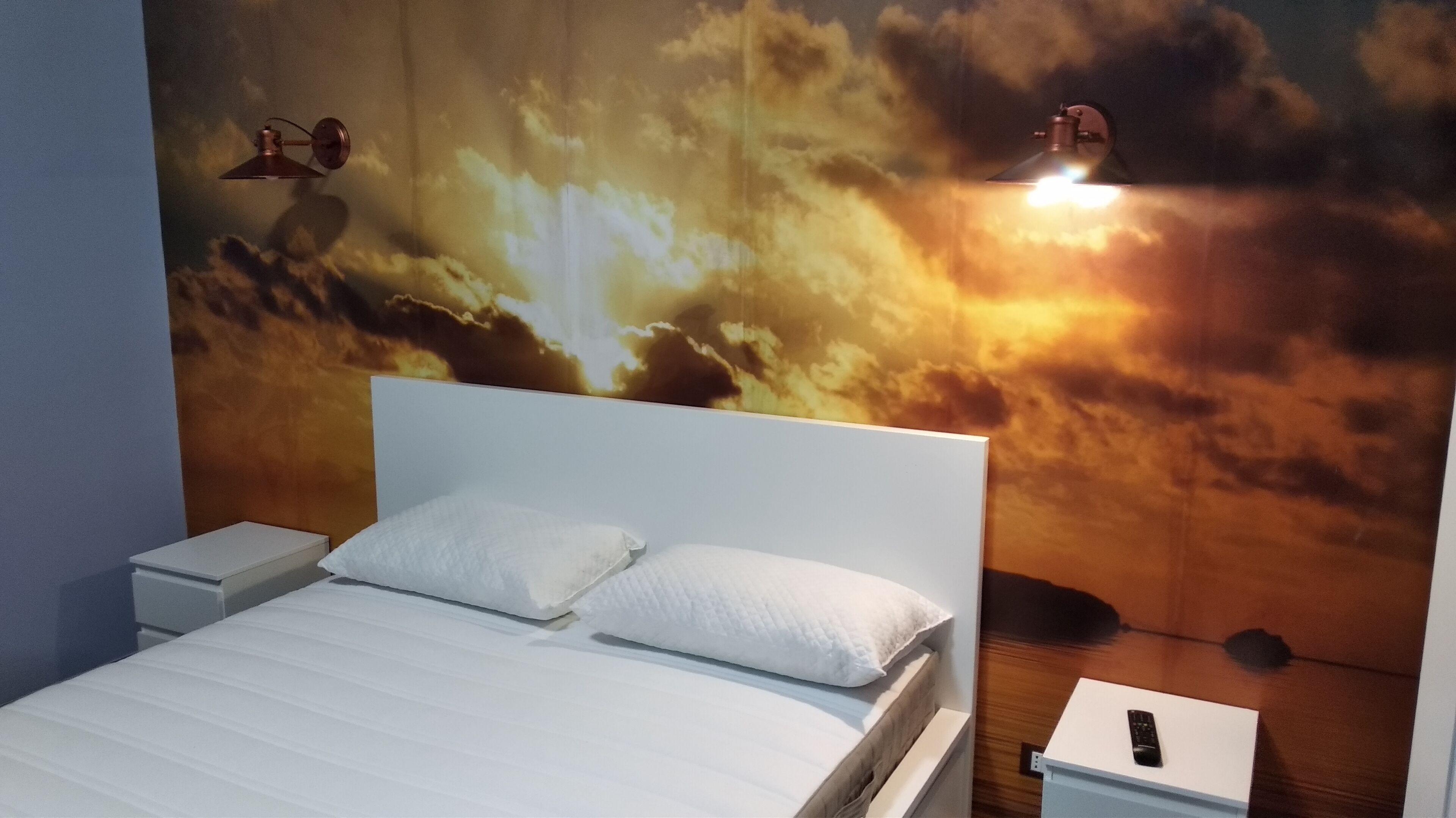 2 slaapkamers, een strijkplank/strijkijzer, wifi, beddengoed