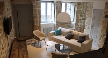 Le Jardin d'Olive - Maison pittoresque dans le centre ancien de Terrasson