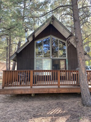 Exterior detail - Cute cabin on quiet lot with lots of pines Dog Friendly (Munds Park)