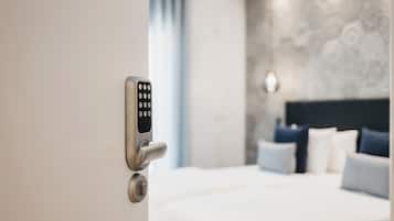 Soundproofing, free WiFi, bed sheets