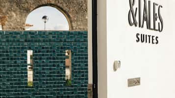 Entrada de la propiedad